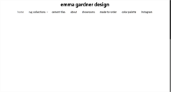Desktop Screenshot of emmagardnerdesign.com